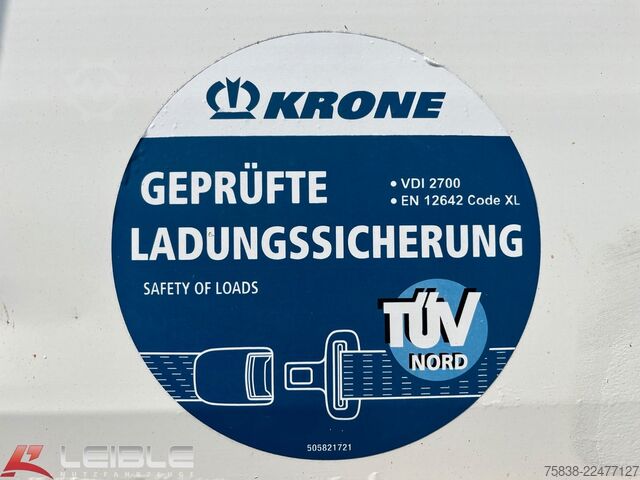 Remorque porte-caisson KRONE WK 7.3N2RSTG*Koffer*45m³*Rolltor*Doppelstock