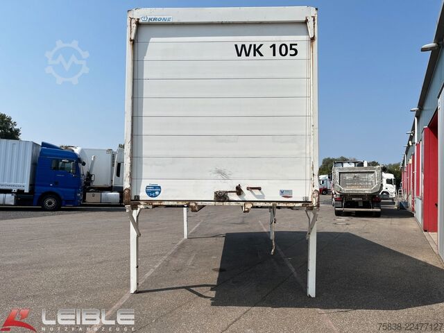 Remorque porte-caisson KRONE WK 7.3N2RSTG*Koffer*45m³*Rolltor*Doppelstock