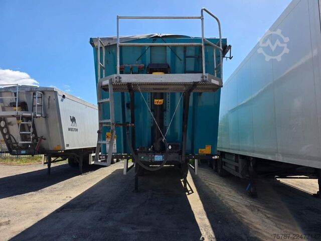 Semirremolque volquete WIELTON 50 cbm Getreidemulde, Pendelklappe,Kornschieber