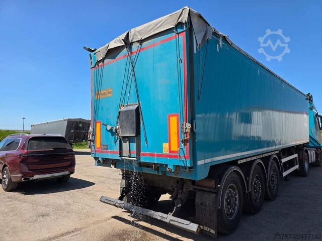 Semirremolque volquete WIELTON 50 cbm Getreidemulde, Pendelklappe,Kornschieber