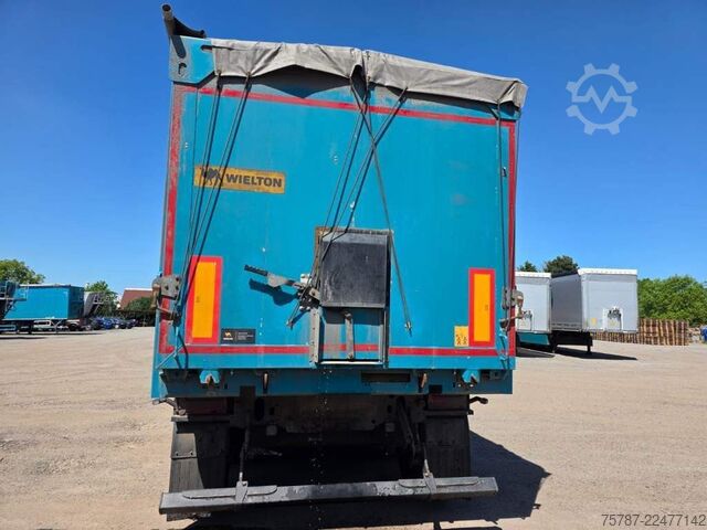 Semirremolque volquete WIELTON 50 cbm Getreidemulde, Pendelklappe,Kornschieber