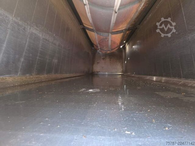 Semirremolque volquete WIELTON 50 cbm Getreidemulde, Pendelklappe,Kornschieber