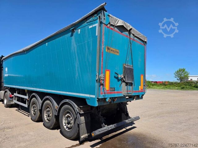 Semirremolque volquete WIELTON 50 cbm Getreidemulde, Pendelklappe,Kornschieber