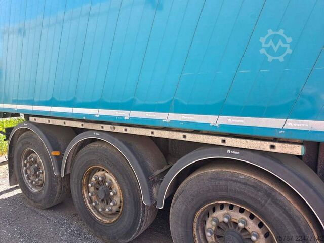 Semirremolque volquete WIELTON 50 cbm Getreidemulde, Pendelklappe,Kornschieber