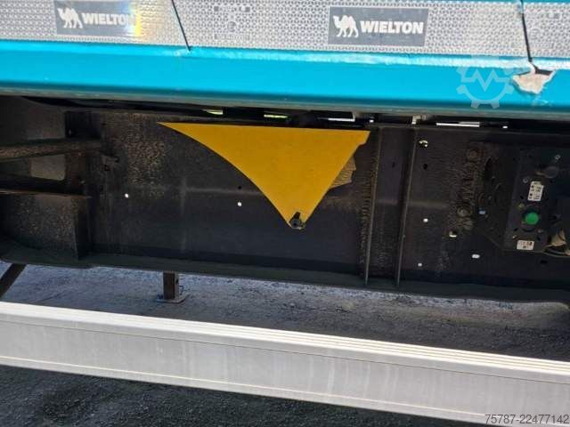 Semirremolque volquete WIELTON 50 cbm Getreidemulde, Pendelklappe,Kornschieber