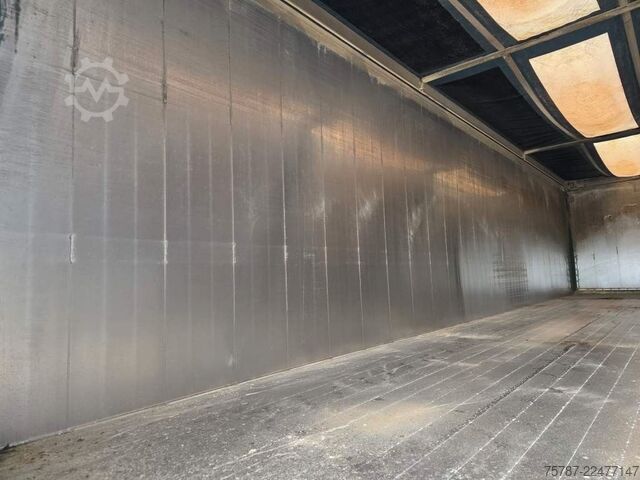 Semirremolque con piso móvil REISCH 65 cbm Schubboden, Lift, SAF Scheibe