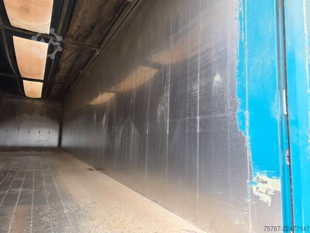 Semirremolque con piso móvil REISCH 65 cbm Schubboden, Lift, SAF Scheibe