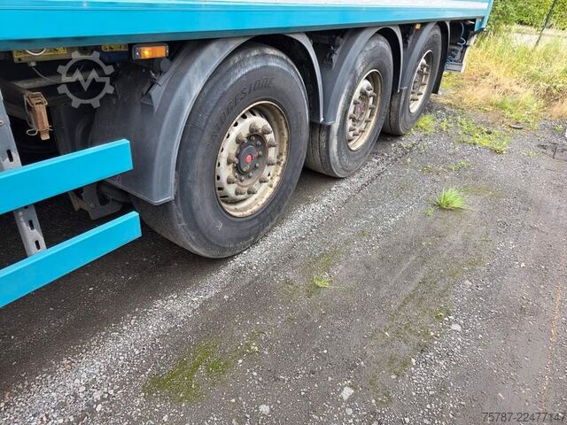 Semirremolque con piso móvil REISCH 65 cbm Schubboden, Lift, SAF Scheibe