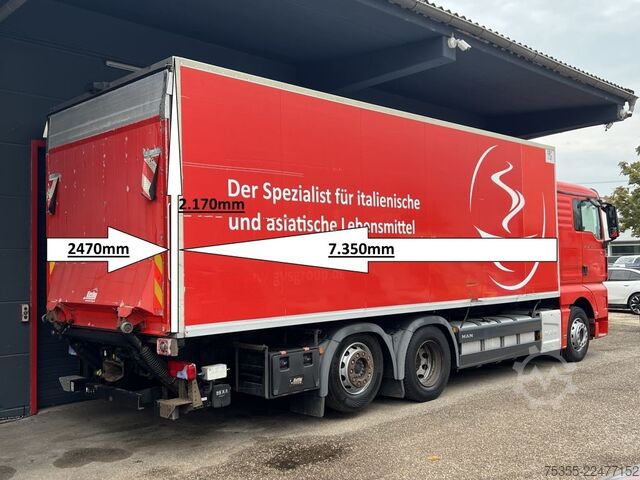Rashladni kamion MAN TGX 26.440 Klima Lenkachse 7,35m MitsubishiTU100