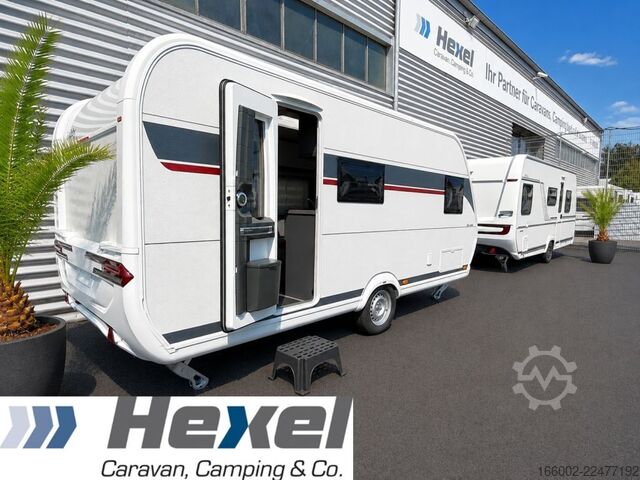 Caravana HOBBY De Luxe 490 KMF Modelljahr 2027 ausgestellt!