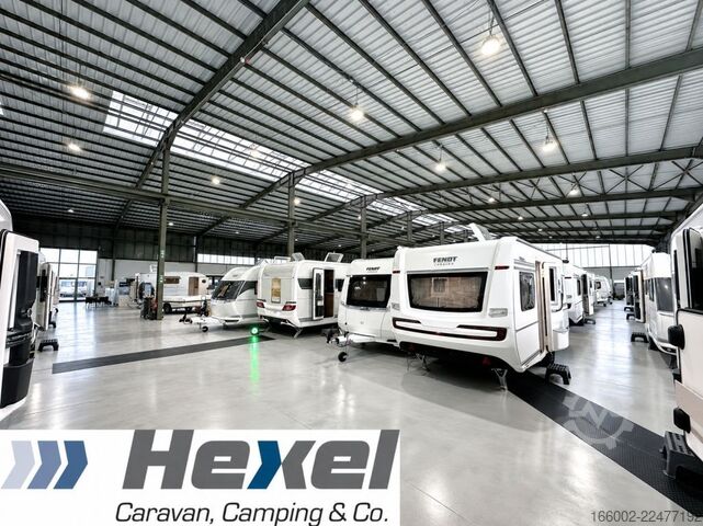 Caravana HOBBY De Luxe 490 KMF Modelljahr 2027 ausgestellt!