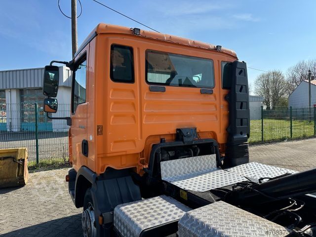 Kravas mikroautobuss ar pašizgāzēju MAN TGL 10.180 BB / Meiller RK 6.45 / 2 x Container