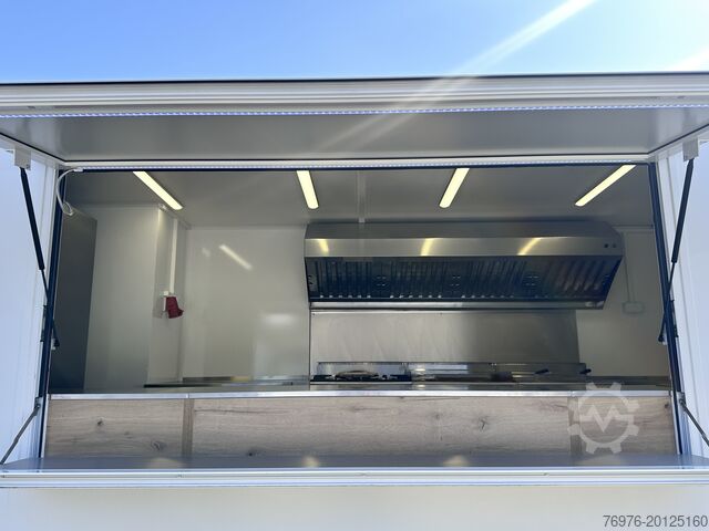 Prodajni voziček / tovornjak s hrano Mercedes-Benz Foodtruck, Imbisswagen, Food Truck mit neuer Küche und Ausstattung