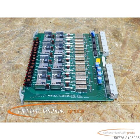 компонент AGIE AGIE Agie nal Terminal Blok STB-06 A 621802.8