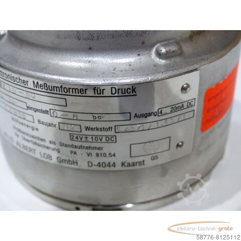 Allo-component Allo DZEL 320 / 10-S0 Elektronischer Meßumformer für Druck