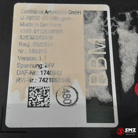 Mootorihaldus Daf Occ ECU BBM regeleenheid DAF