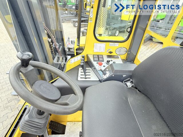 Fireveis truck Combilift C4000 GAS DUPLEX 4600 FORK POSITIONER