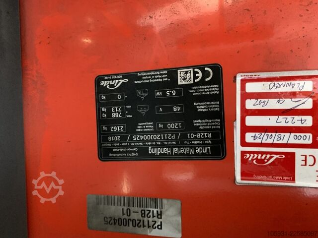 Pirunari lift Linde R12B