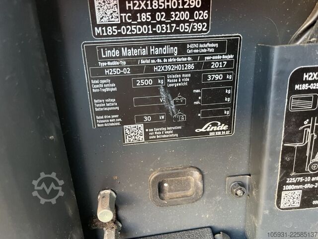 Diesel vorkheftruck Linde H25D-02