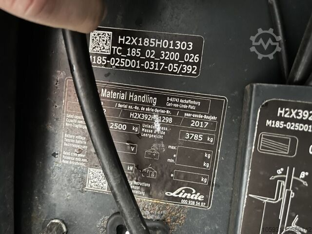 Diesel vorkheftruck Linde H25D-02