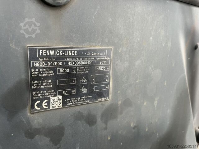 Diesel vorkheftruck Linde H80D-01/900