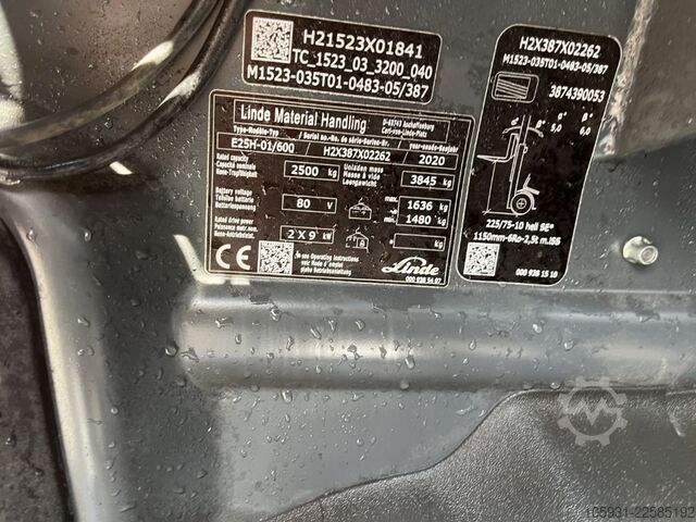 Linde E25H-01/600