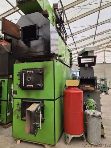 Calefacción y ventilador Heizungsanlage Biomassekessel URBAS 500 KW