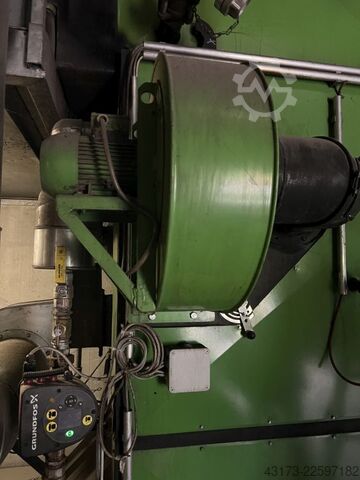 Calefacción y ventilador Heizungsanlage Biomassekessel URBAS 500 KW