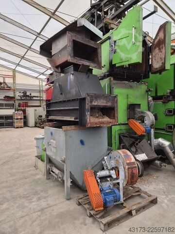 Calefacción y ventilador Heizungsanlage Biomassekessel URBAS 500 KW