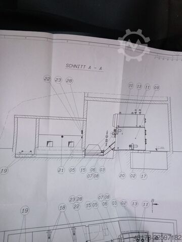 Calefacción y ventilador Heizungsanlage Biomassekessel URBAS 500 KW