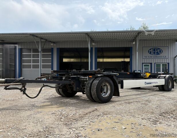 Naczepa podwoziowa wymienna Krone BDF Lafette 235/75R17,5 Zwilling BPW