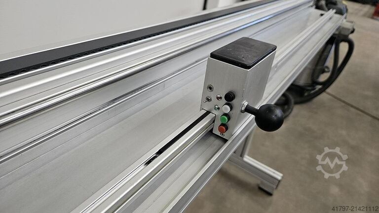 Lengdeanslag Hecht Positiomat 525 med glasslist-måleskyvelære Hecht Positiomat 525