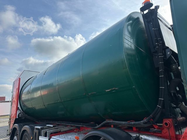 Kamion i plehrave MERCEDES-BENZ Arocs 3240 / 8x2x6 / Faun Rotopresss