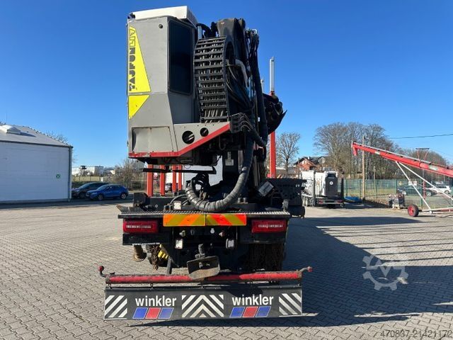 Timberbil MAN TGX 26.580 6x4 / Kurzholz / Tajfun 150Z96