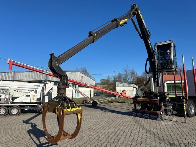 Timberbil MAN TGX 26.580 6x4 / Kurzholz / Tajfun 150Z96