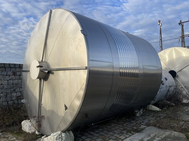 Lagertank 35m³ heated stainless steel tank 