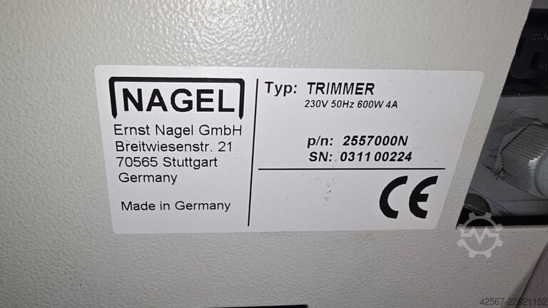 Sistem za dodelavo dokumentov Nagel Foldnak 8 mit Trimmer
