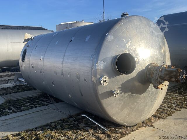 Lagertank 14m3 stainless steel tank with agitator 
