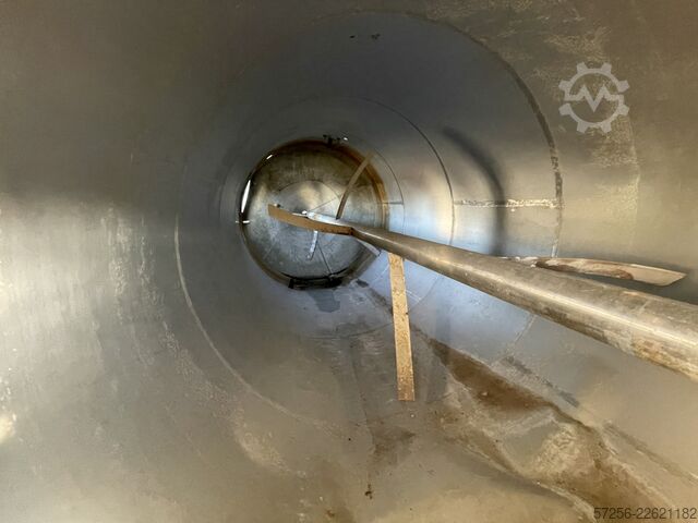 Lagertank 14m3 stainless steel tank with agitator 