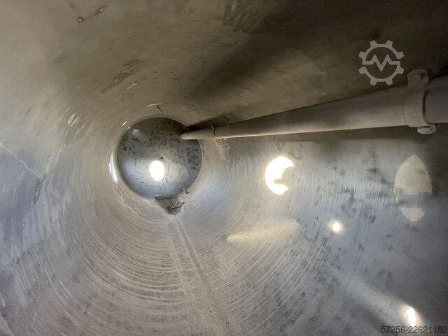 Lagertank 14m3 stainless steel tank with agitator 