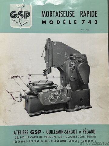  GSP M 743 - bleu
