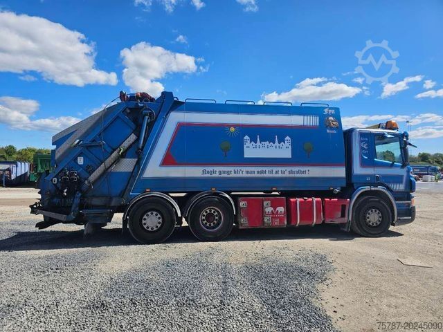 Skraldevogn SCANIA P 400, Retarder, Winde, NTM 20 cbm , Klima