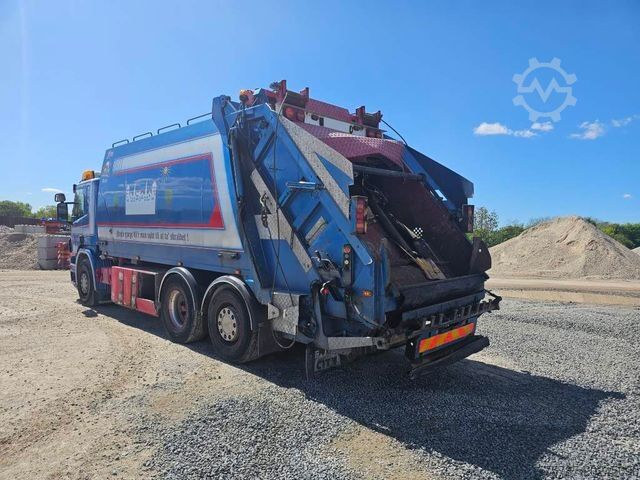 Skraldevogn SCANIA P 400, Retarder, Winde, NTM 20 cbm , Klima