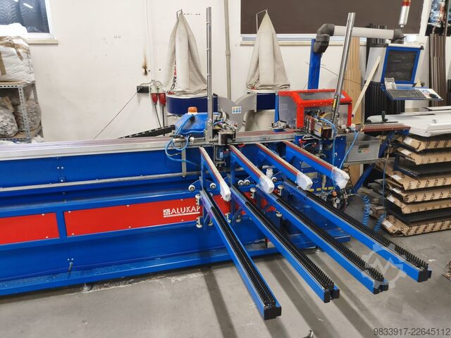 Automatická linka na výrobu pancierov K. Schulten GmbH & Co. KG KS AluKap 350-3