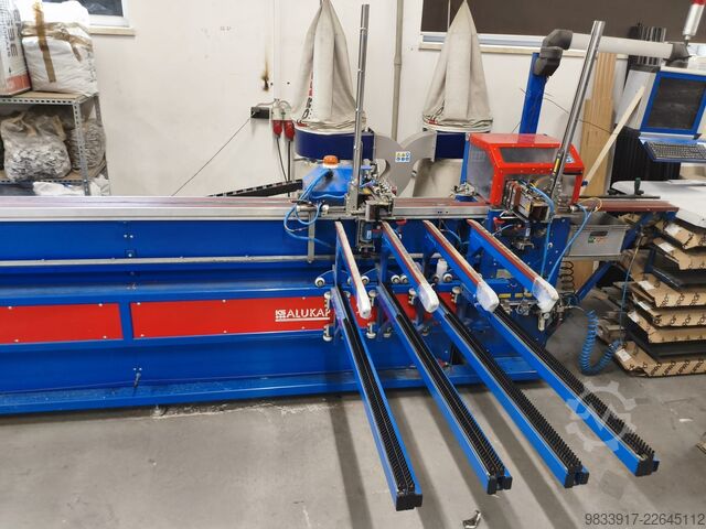 Automatická linka na výrobu pancierov K. Schulten GmbH & Co. KG KS AluKap 350-3