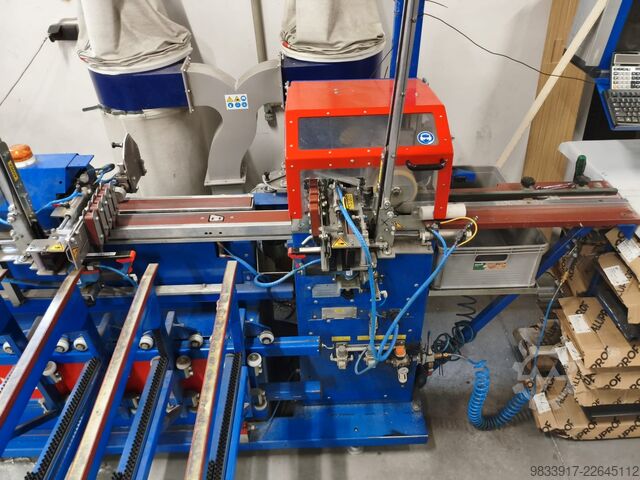 Automatická linka na výrobu pancierov K. Schulten GmbH & Co. KG KS AluKap 350-3