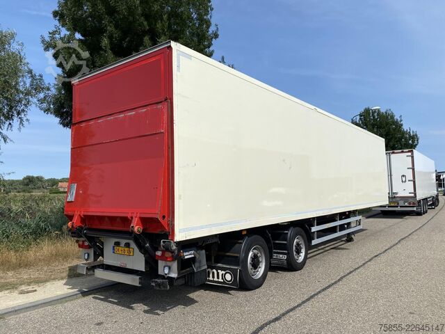 Caisse fermée Samro 2-Axle Isobox 12.60 x2.50 x2.50 / 2x Steering A...
