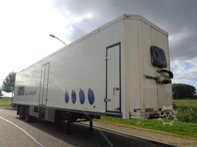 Caisse fermée Floor 2- Flower Sales Trailer 2-Axle Flower Sales Tra...