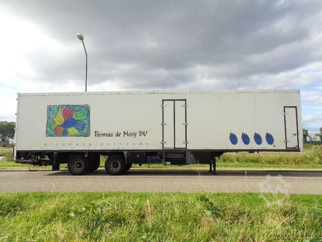 Caisse fermée Floor 2- Flower Sales Trailer 2-Axle Flower Sales Tra...