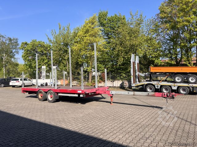 Open trailer Auwärter X-LTL110  Tandempritsche, ausziehbar